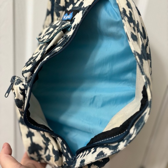 KAVU Tribal Print Rope Sling Bag Backpack - Picture 7 of 8
